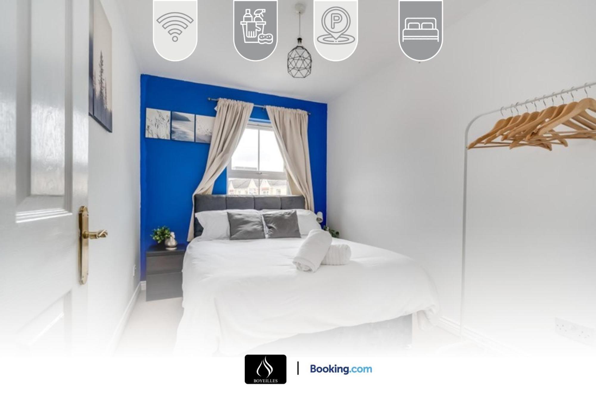 2 Bed House By Boyeilles Apartments Short Lets & Serviced Accommodation Belfast With Balcony & Free Parking Екстер'єр фото